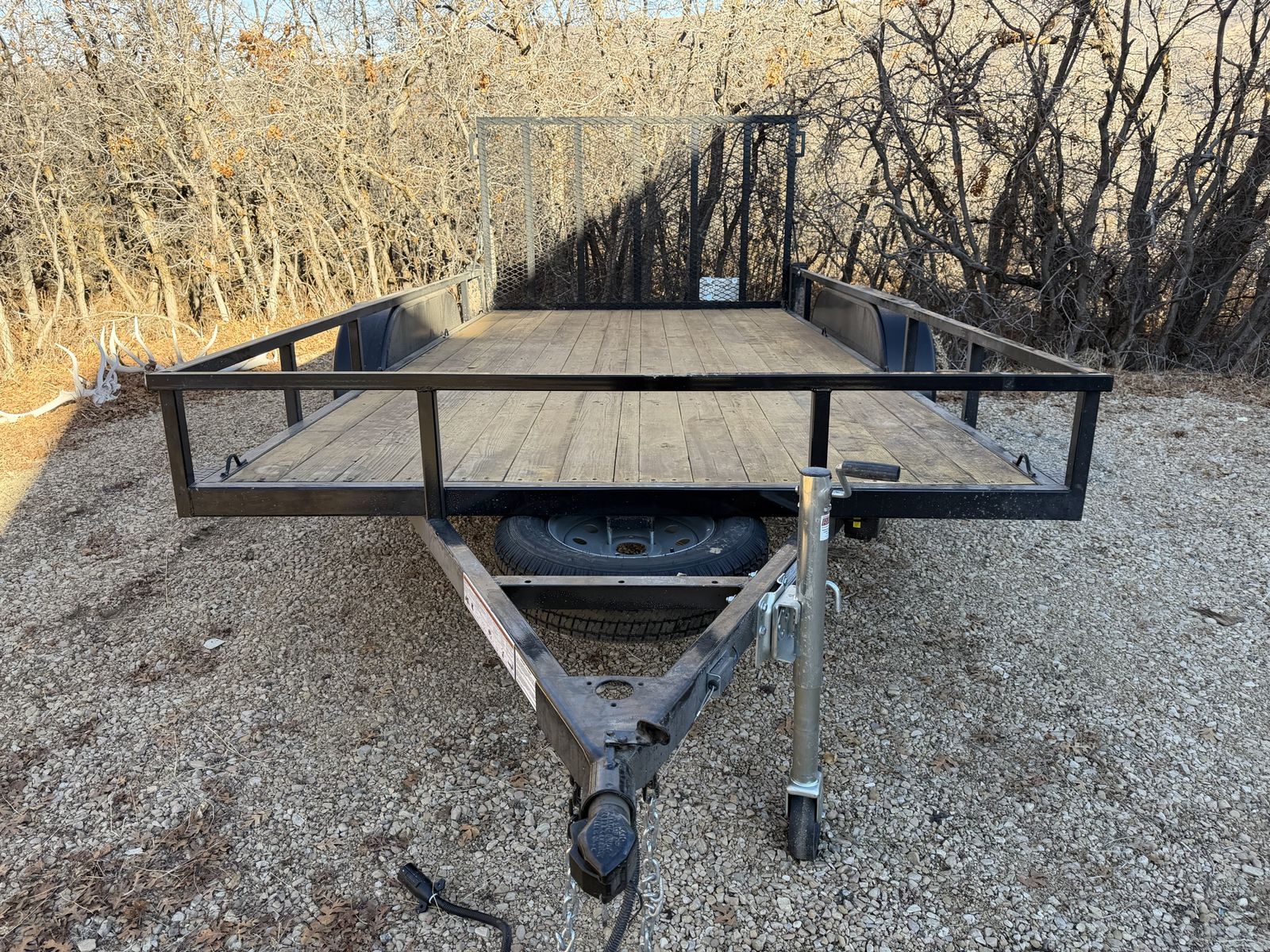 8x14 tandem axle trailer