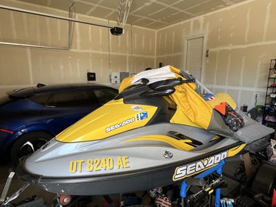 Sea-Doo Personal Watercraft - Yellow & Grey