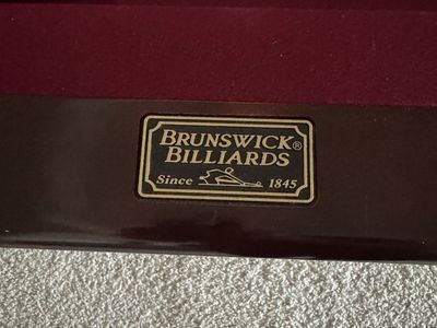 Brunswick Billiards Full-Size Pool Table w/ Heavy-Duty Cover - Excellent Condition