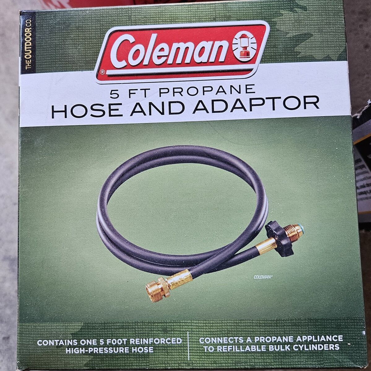 PROPANE HOSE AND ADAPTOR