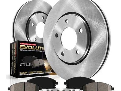 POWERSTOP Front Brakes & Rotors Ford Escape 08-12