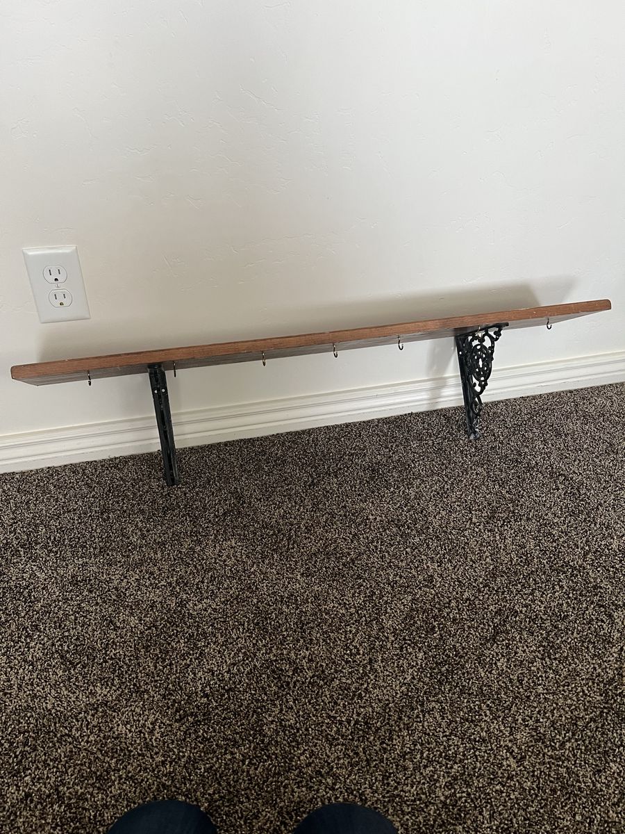 Wood shelf