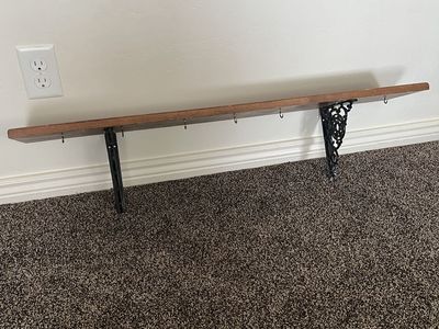Wood shelf