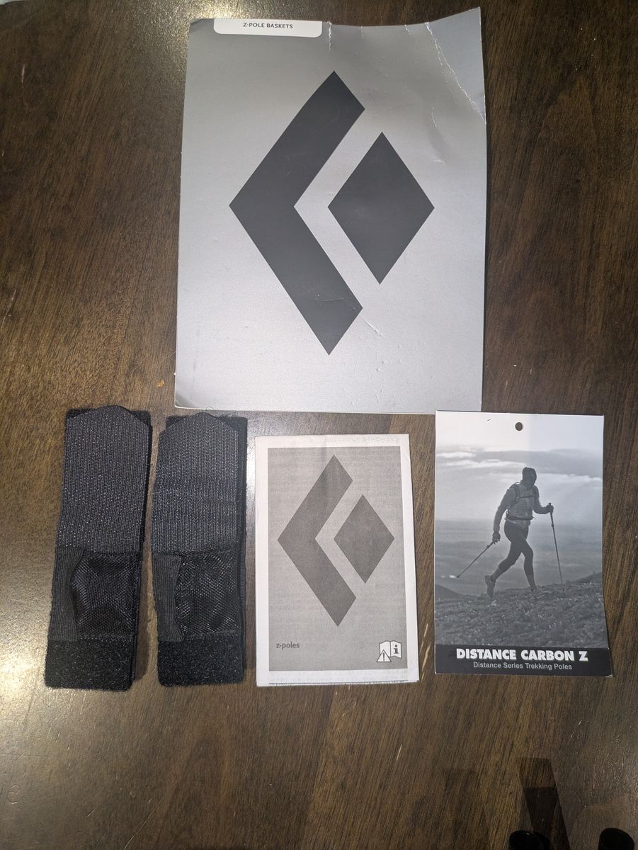 Black Diamond Distance Carbon Z Trekking Pole Replacement Parts and Tips