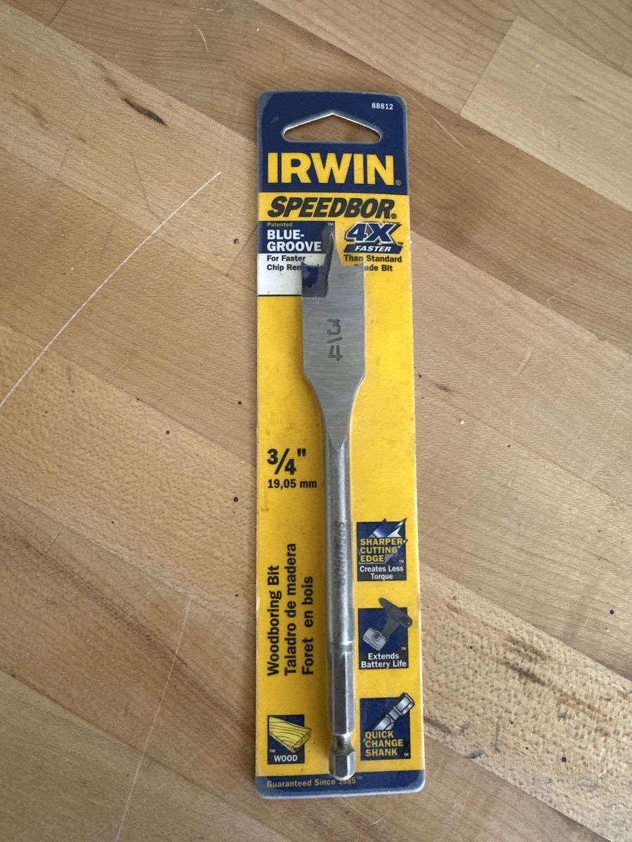 Irwin Speedbor 3/4" Wood Bit