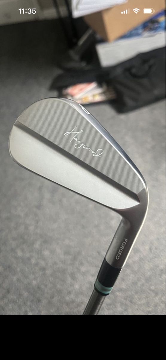 Mint Haywood MB Iron Set. 3-pw.  Upgraded shaft