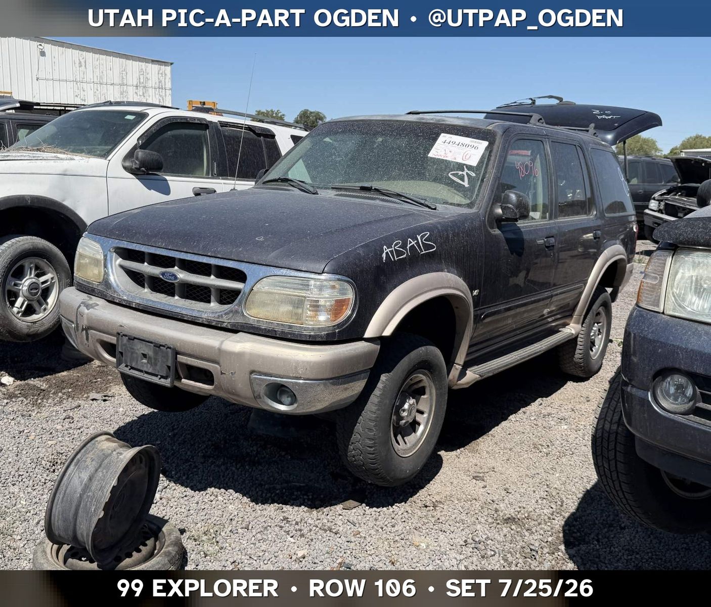 New Arrival - 1999 Ford Explorer Parts - UTPAP Ogden