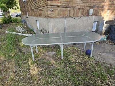 Glass Top Table
