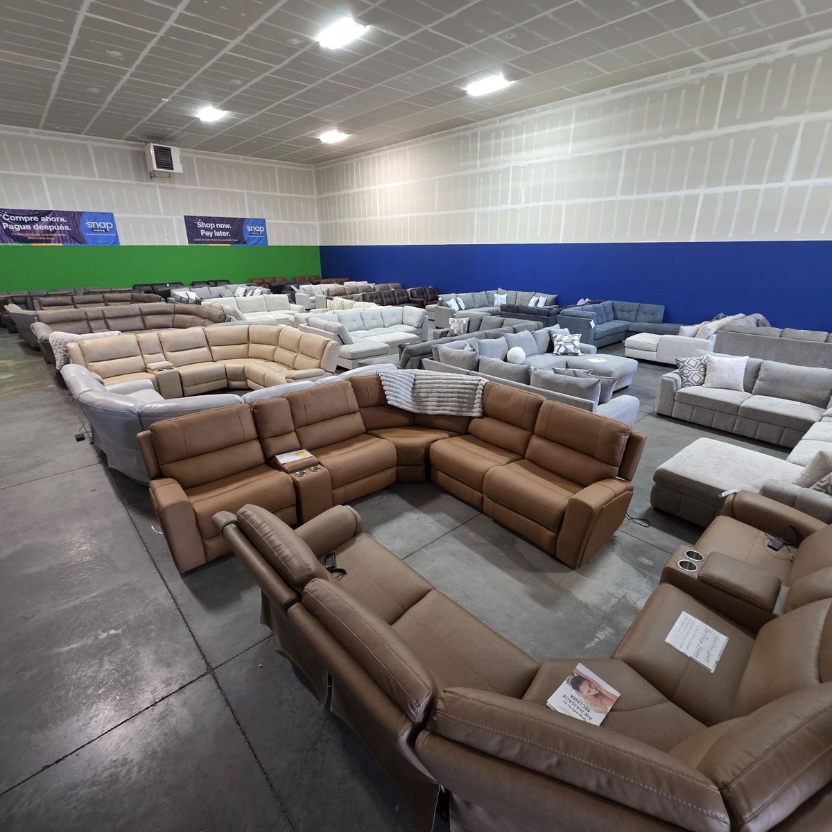 Sectionals Starting at $390 | Furniture Warehouse