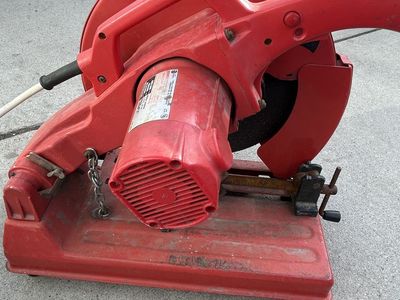 Milwaukee abrasive cut off machine