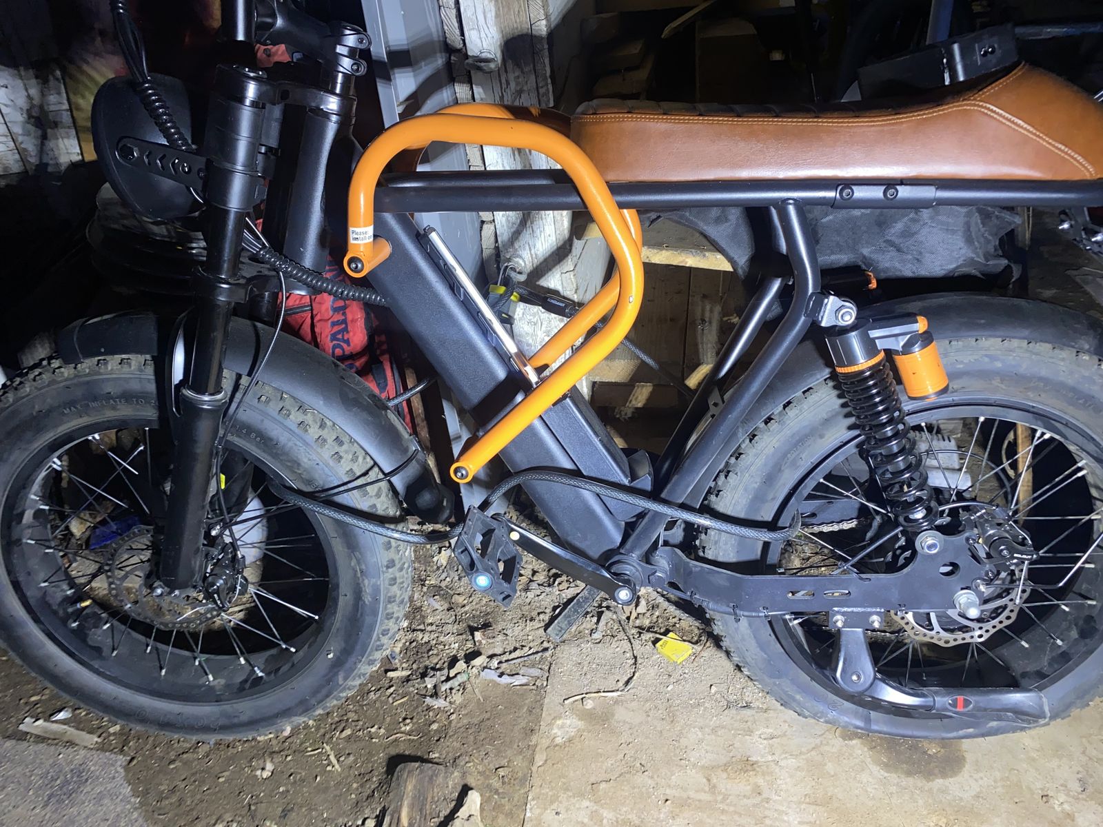 Electric Bike with Fat Tires and  - Great for Commuting or Off-Road