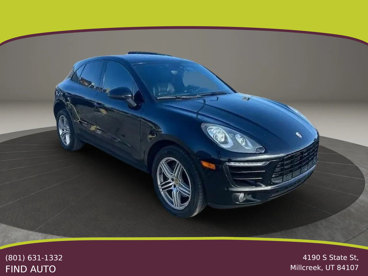 2017 PORSCHE MACAN S