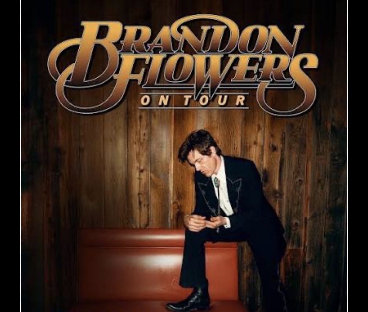 Brandon Flowers Live at The State Room Friday August 28th Concert Ticket