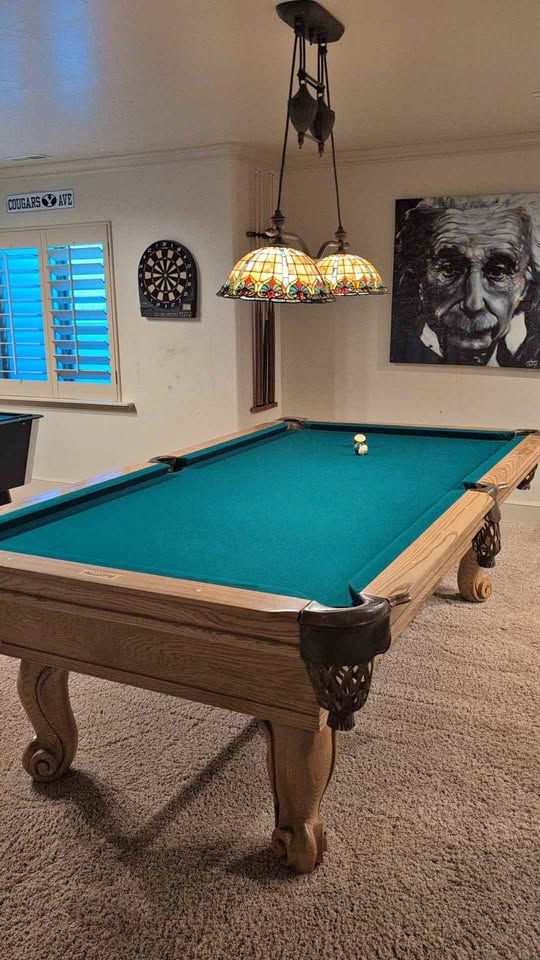 8' Connelly Catalina Pool Table – Excellent Condition - Professional delivery and setup included