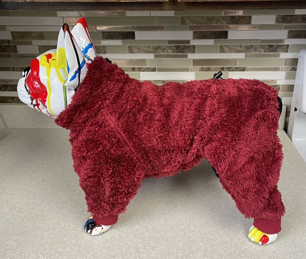 Cyeollo Fuzzy Fleece Dog Pajamas (Sm)