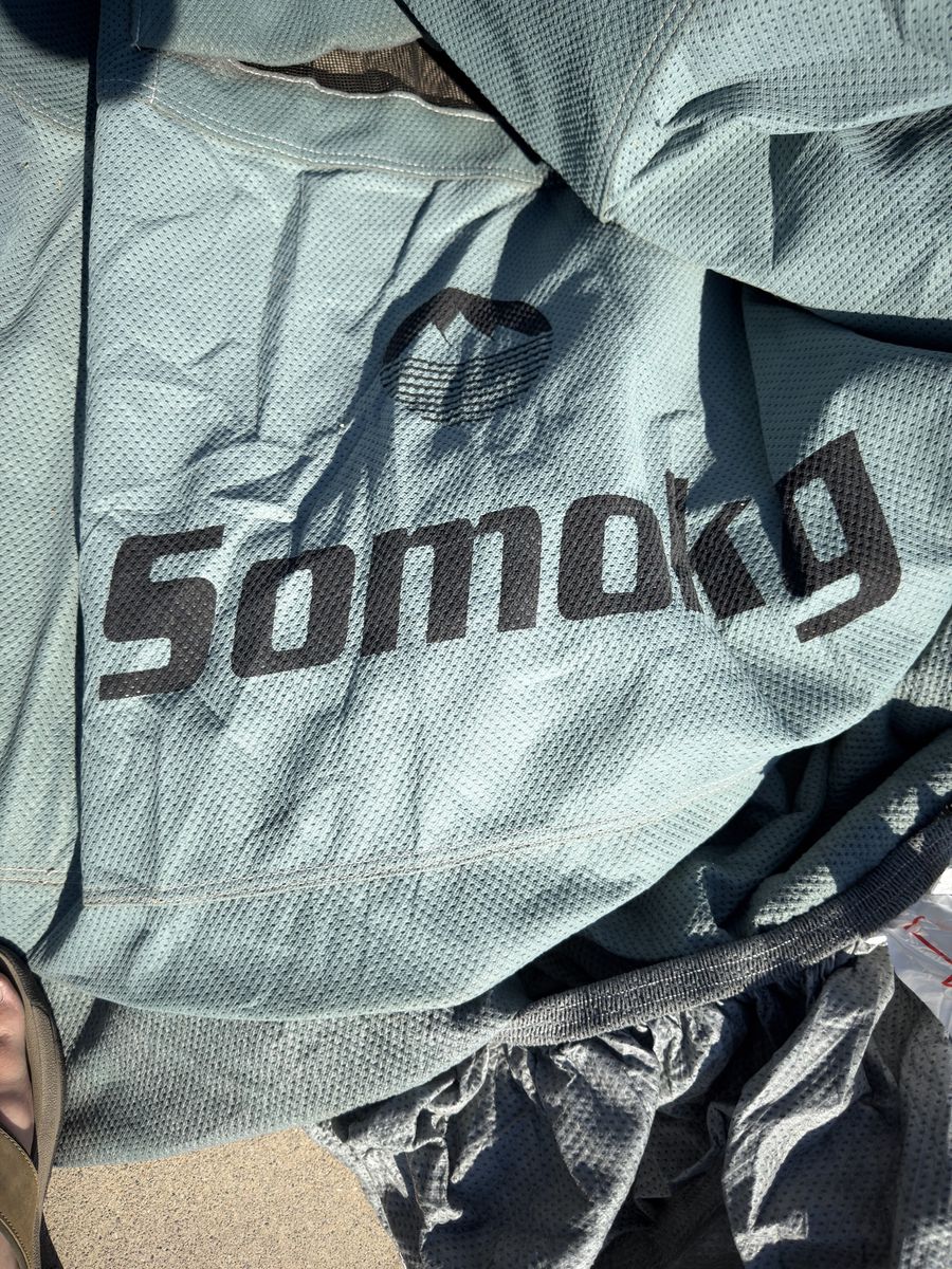 Somokg Travel Trailer RV Cover 33'-35' Gray
