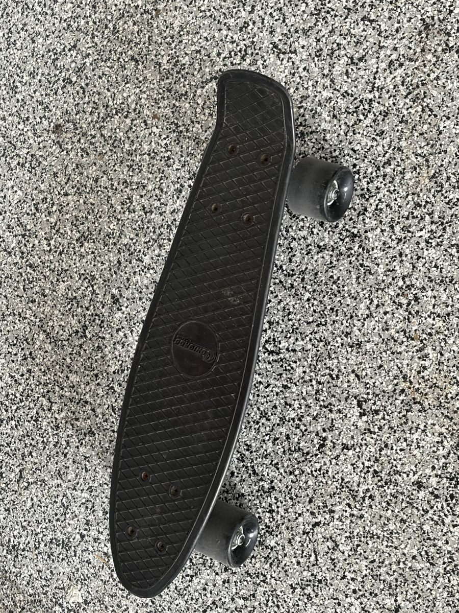 Small black skateboard
