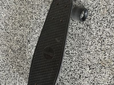 Small black skateboard