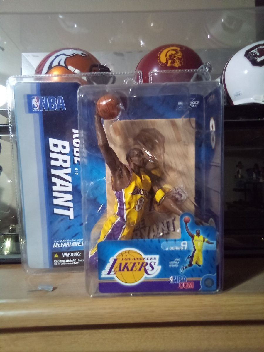 McFarlane Toys NBA Series 9 Kobe Bryant LA Lakers Action Figure #8 Collectible NIB