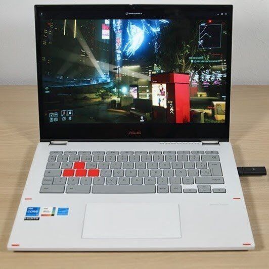 ASUS Chromebook Vibe CX34 Flip Cloud Gaming Laptop