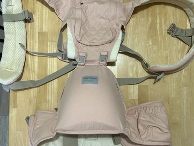 Talenbeen Pink Ergonomic Baby Carrier with Hip Seat