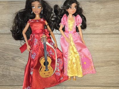 Disney Elaina of Avalor and Isabelle Dolls
