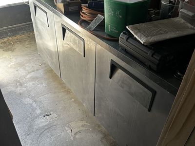 True Three Door Prep Fridge