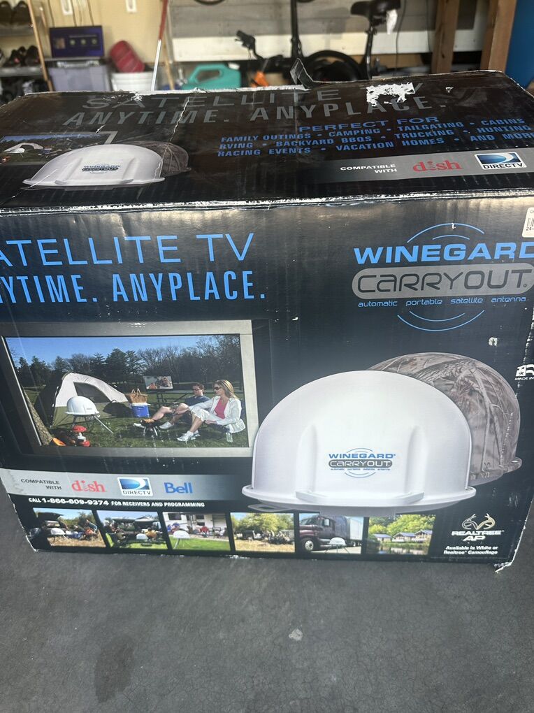 Winegard Carryout Dish With Receiver