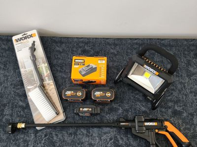 WORX Bundle w/ Batteries & Charger
