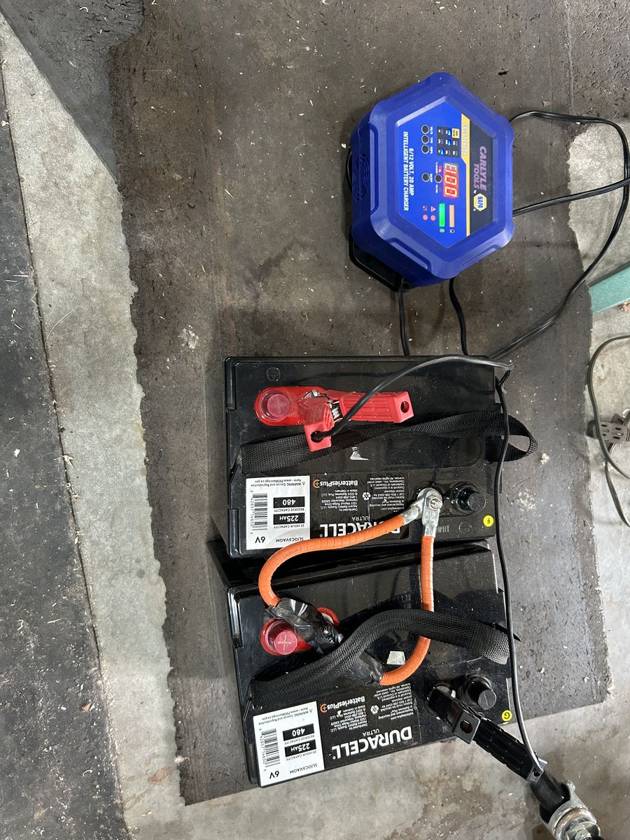 Golf Cart 6 volt AGM GEL 225 ah batteries