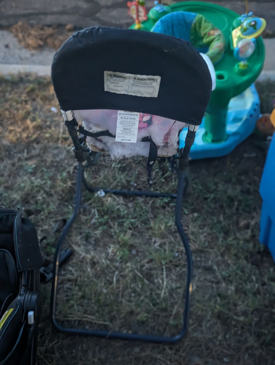 Foldable high chair seat