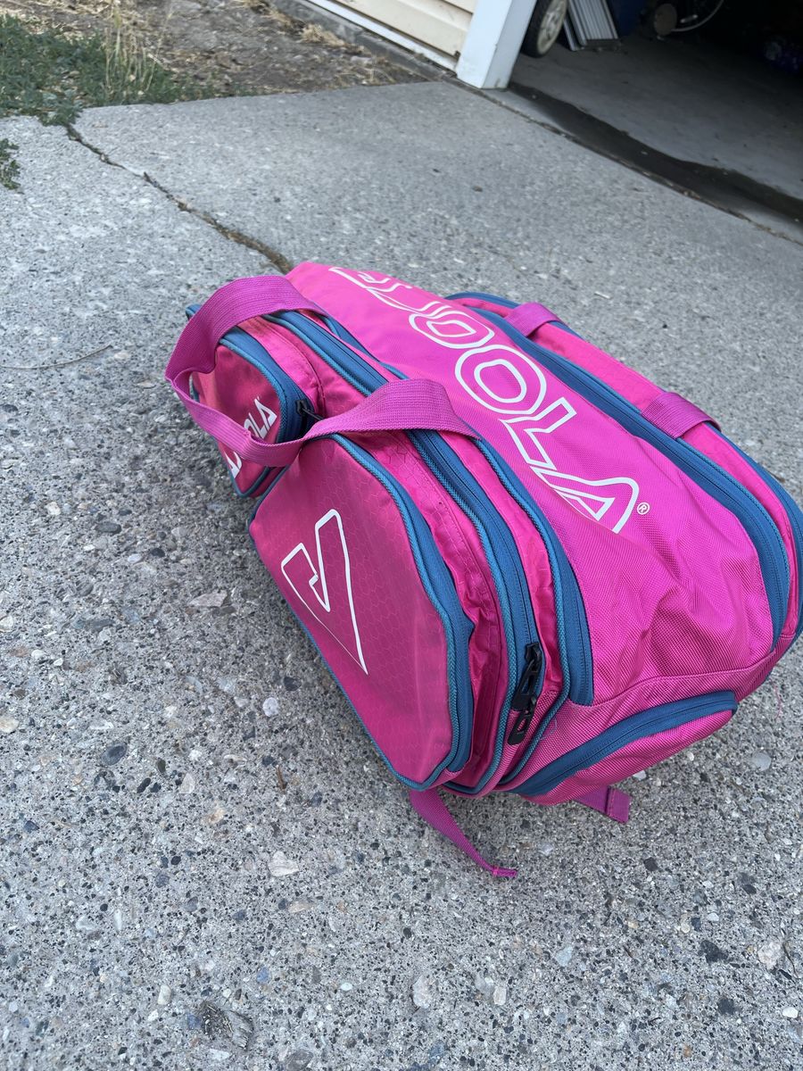 Pink Joola pickleball bag