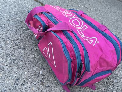 Pink Joola pickleball bag