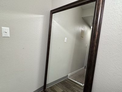 Large Wall Mirror – Dark Wood Frame