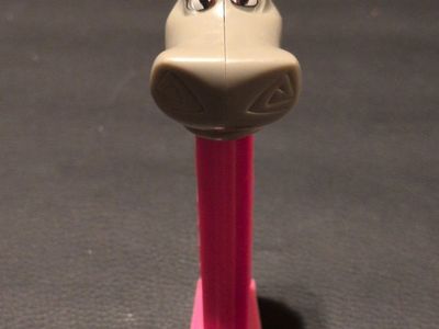 Gloria the Hippo Pez Dispenser - Madagascar Movie Collectible - Pink Stem