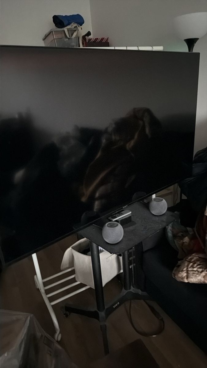 sony kd55x85k 4k tv with stand and apple tv