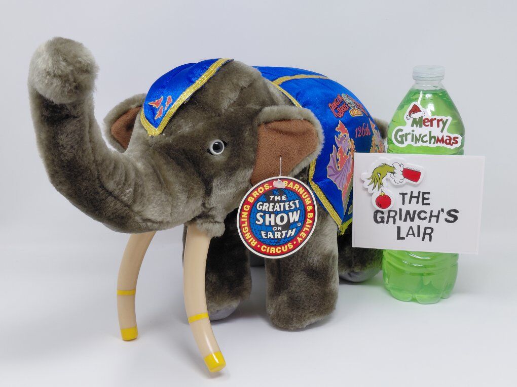 Wringling Brothers Circus Plush Elephant