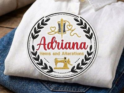 alterations, hemming, and zipper replacements.