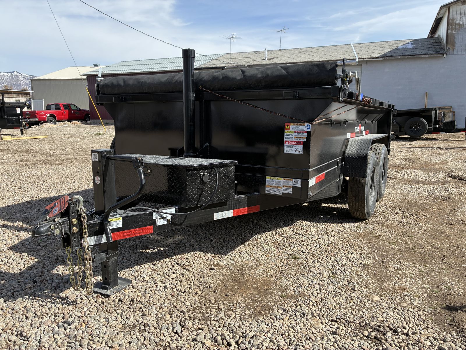 Rent/Lease to own7x12x2 14k BP Dump trailer. Initial payment as low as $399