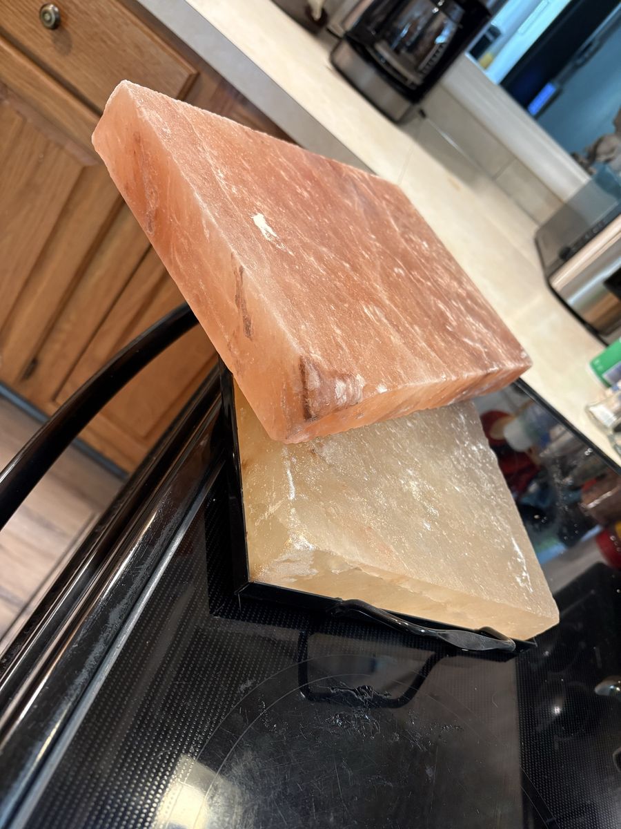2 Himalayan Salt Blocks