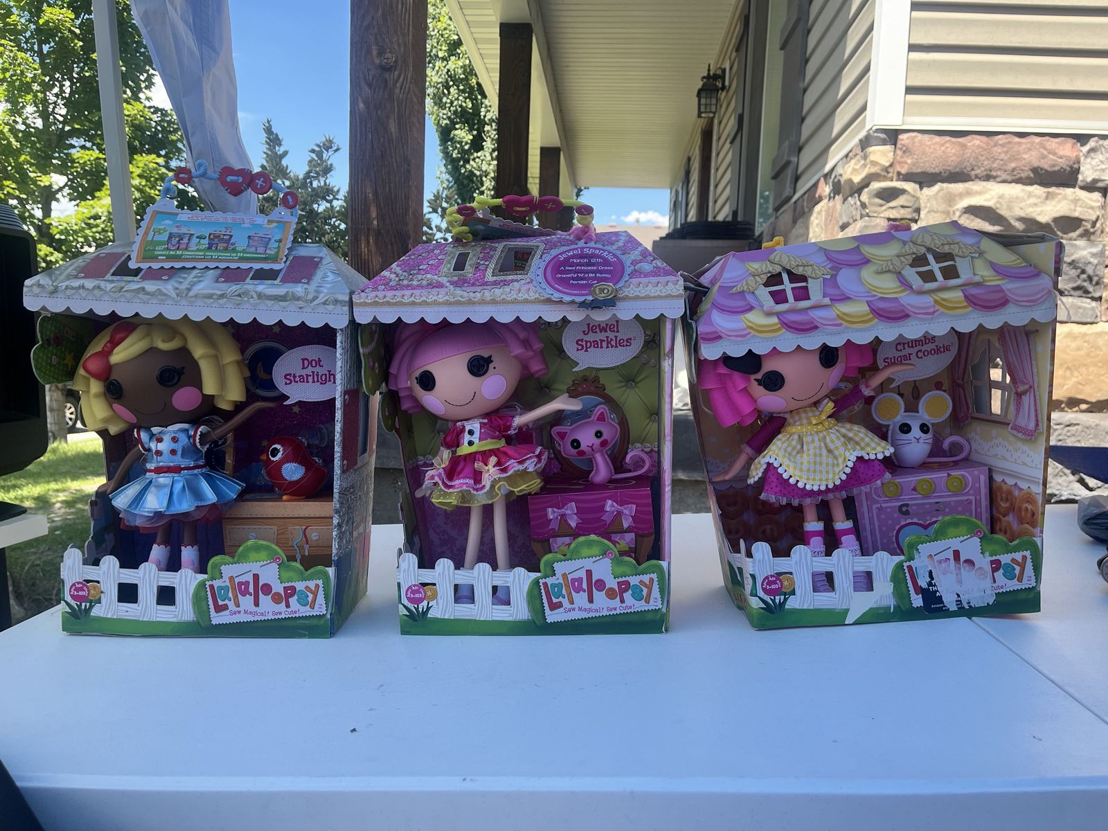 Set of 3 Brand New Lalaloopsy Dolls - Sealed In Box