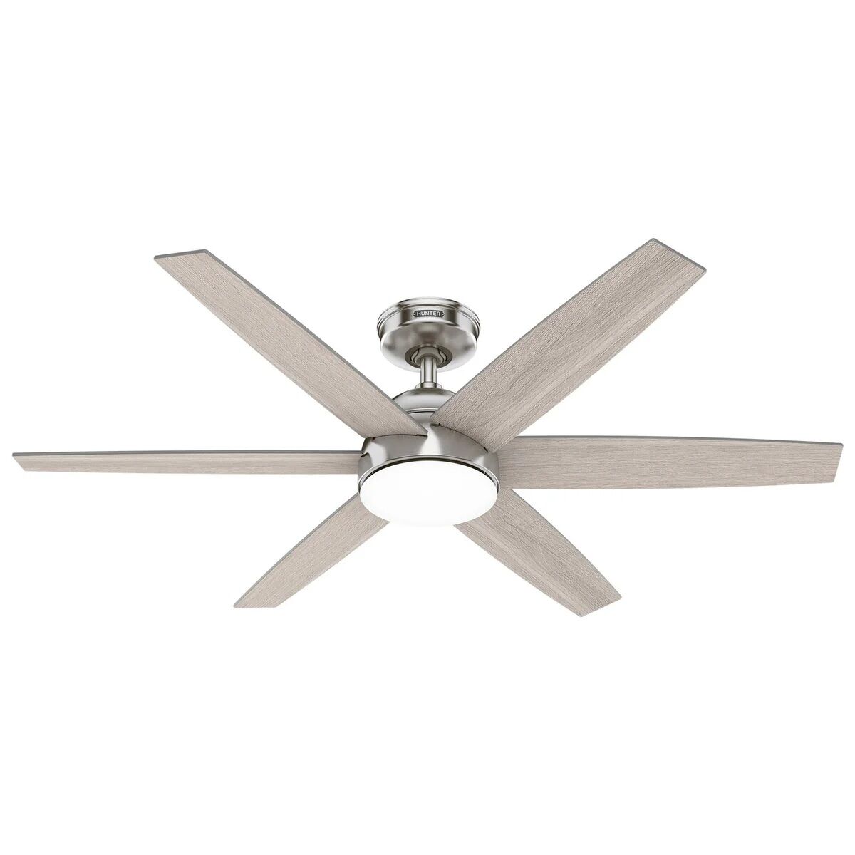 Hunter Anza 52in 53284 LED Ceiling Fan Brushed Nickel 1671621 #103267