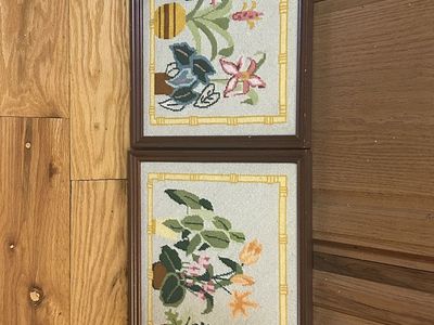 Vintage Needlepoint pictures