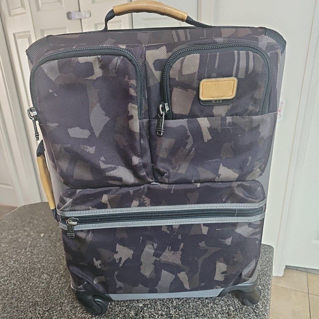 Tumi expandable 22" carry-on luggage