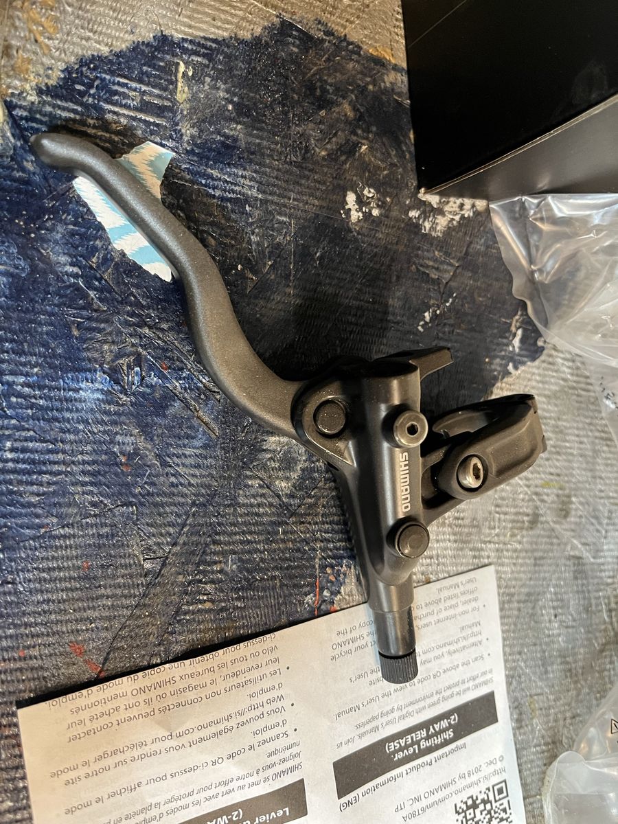 Shimano right lever.
