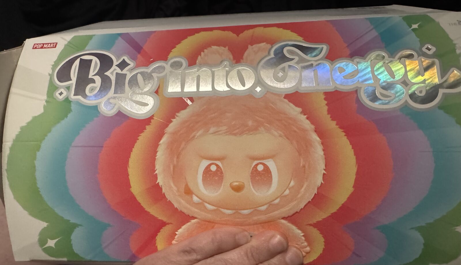 Opened/Unboxed Big Into Energy Labubu 100% Authentic Hope & Serenity