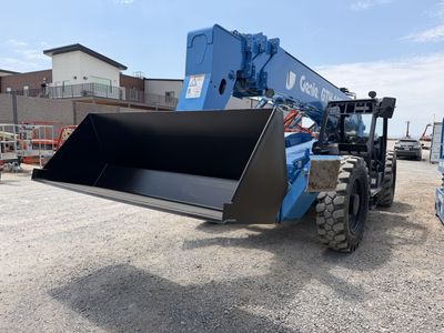 New 96" JLG Telehandler Bucket | Fits Skytrak and Genie | Heavy-Duty Forklift Bucket