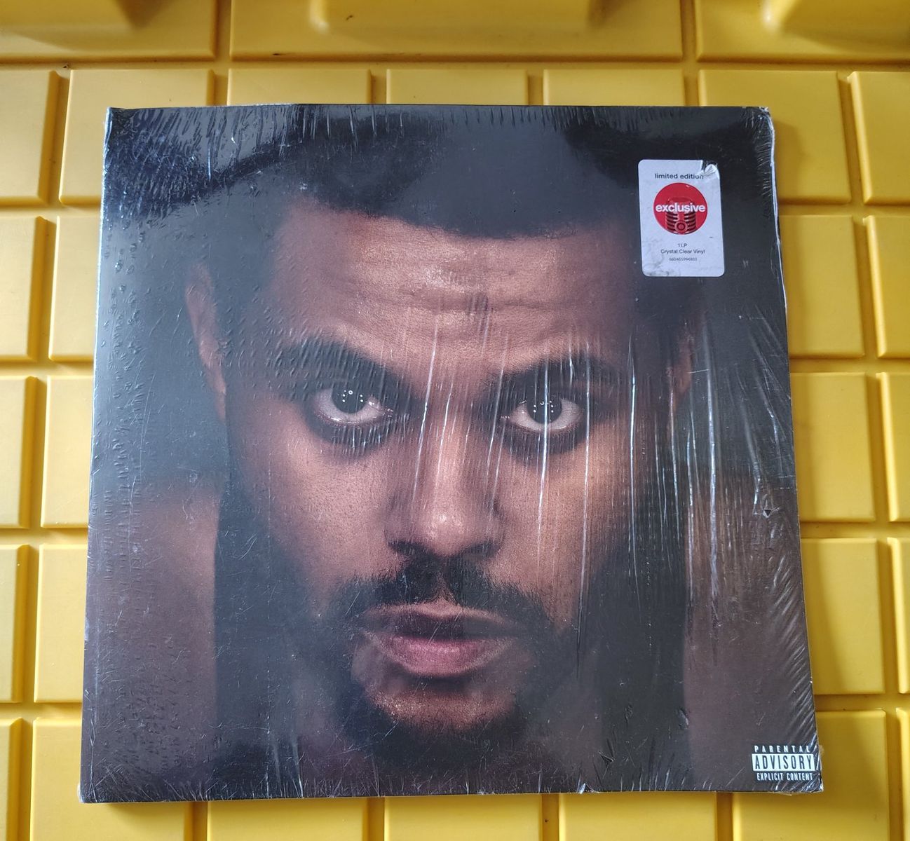The weekend hurry up tomorrow LP clear vinyl