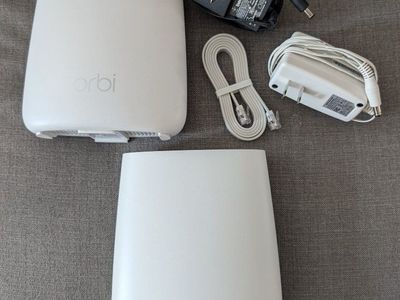 Netgear Orbi AC2200 Whole Home Mesh Wi-Fi System (RBR20 Router + Satellite)