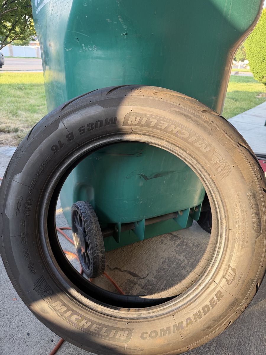 Michelin Commander II Motorcycle Tire M/C 83W 160/70B17 - Good Tread, Used Condition
